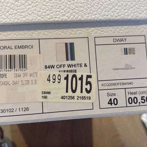 Christian Dior Floral Slide Sandals - Picture 10 of 11